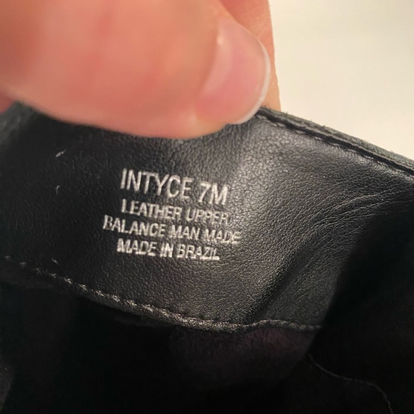 Steve Madden Intyce black leather boots, size 7 - Picture 2 of 4
